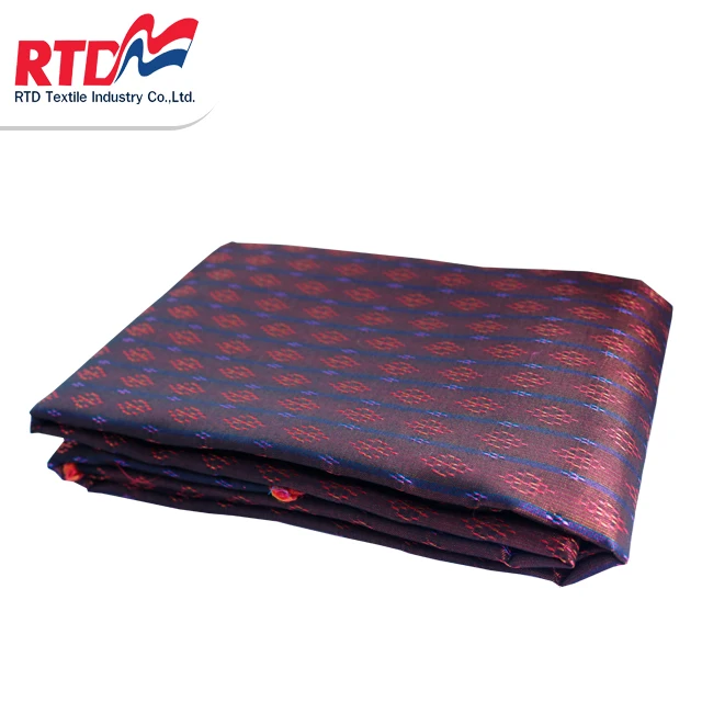 RTD Thai Traditional 100% Polyester Fabric  Uniform, Women Skirts - Red JD 1325