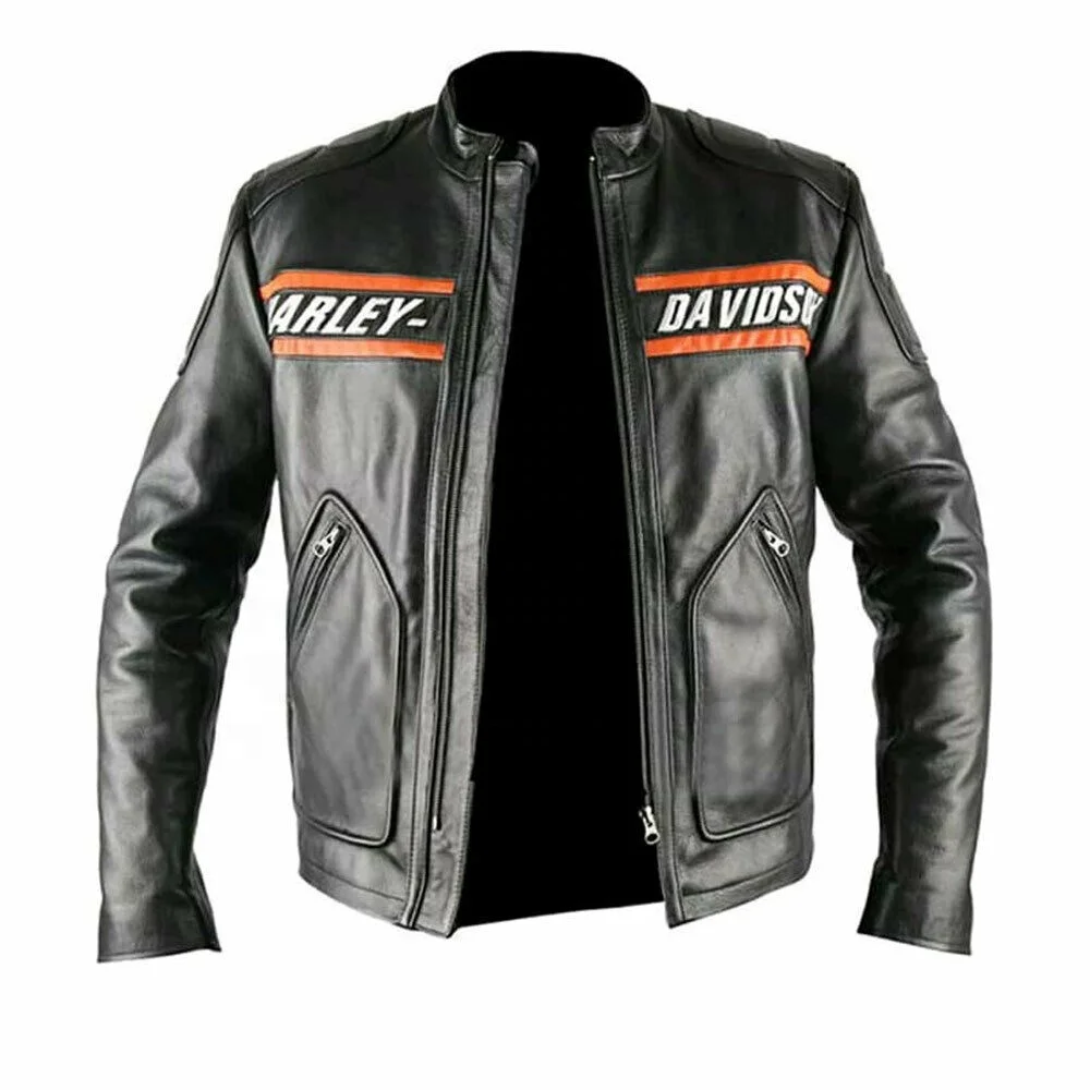  Новинка Билл Голдберг Подпись HARLEY American DAVIDSON коровья кожа куртка мотоцикл круизер стиль оригинальная 2021
