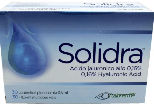 Quality Transparent High Density Hyaluronic Acid Preservative-Free Monodose Eyedrops for Dry Eye, Redness and Eye Fatigue Relief