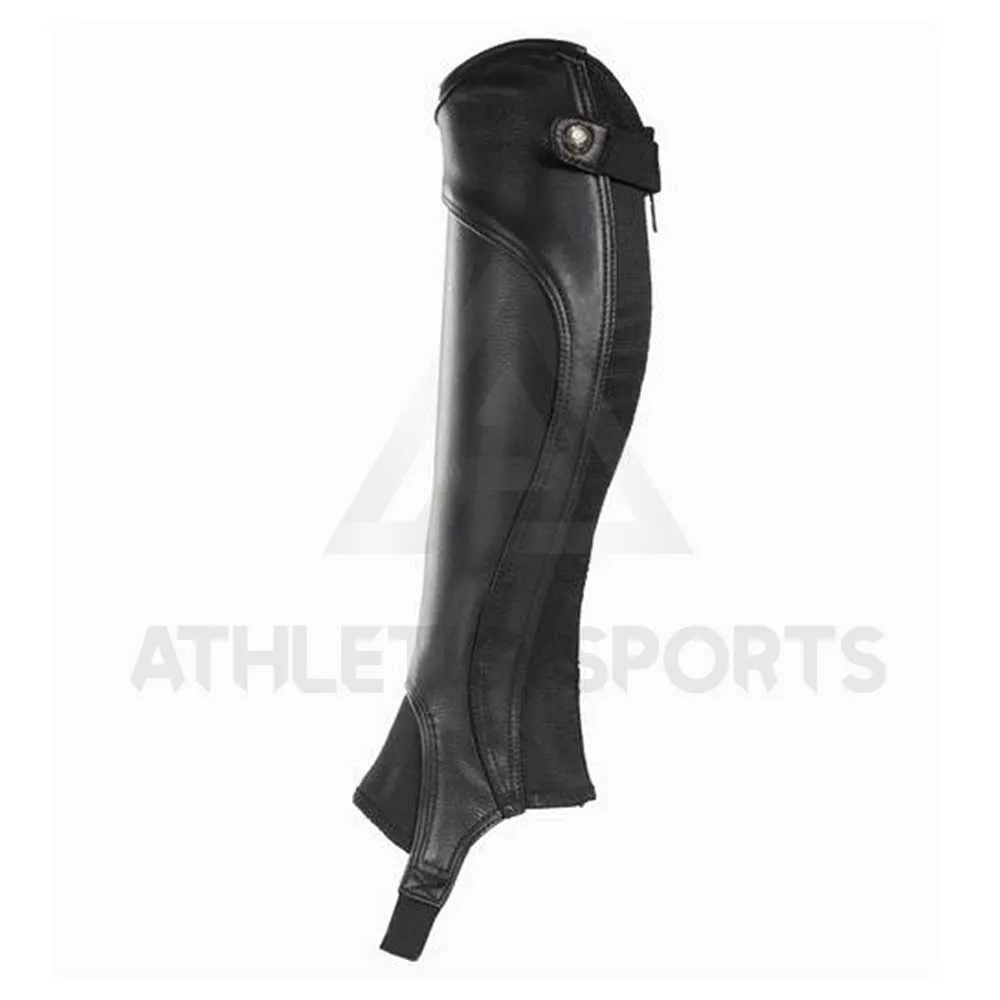 2021 new stylish custom design kids horse riding chaps half chaps unisex