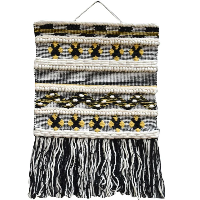 Ombre Kilim ikat wool and silk Wall Hanging Wall Art Decor Natural wool Cord Woven Hippie Tapestry handmade home decor modern