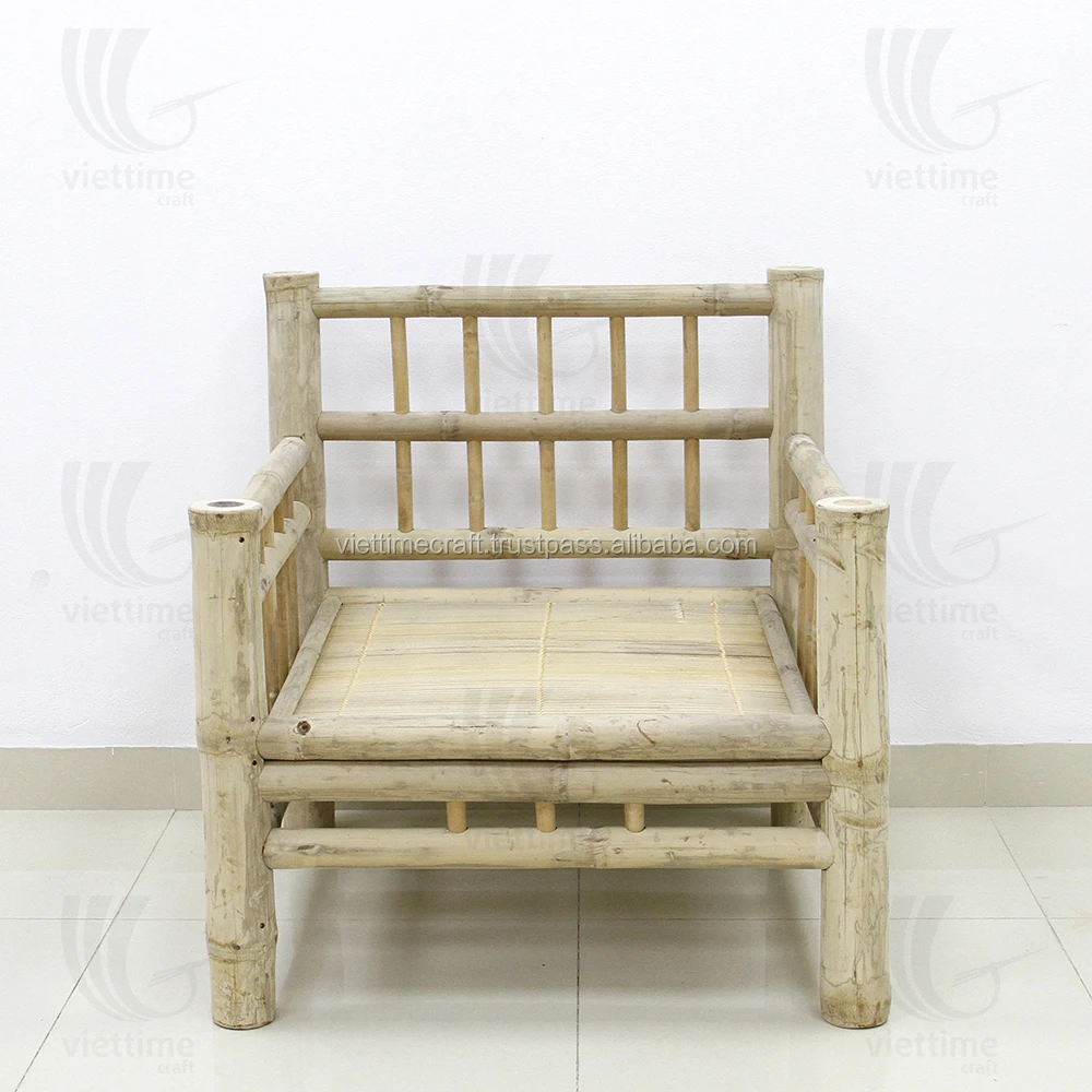 Natural Outdoor Vintage Bamboo Chair, Bamboo Furniture Wholesale