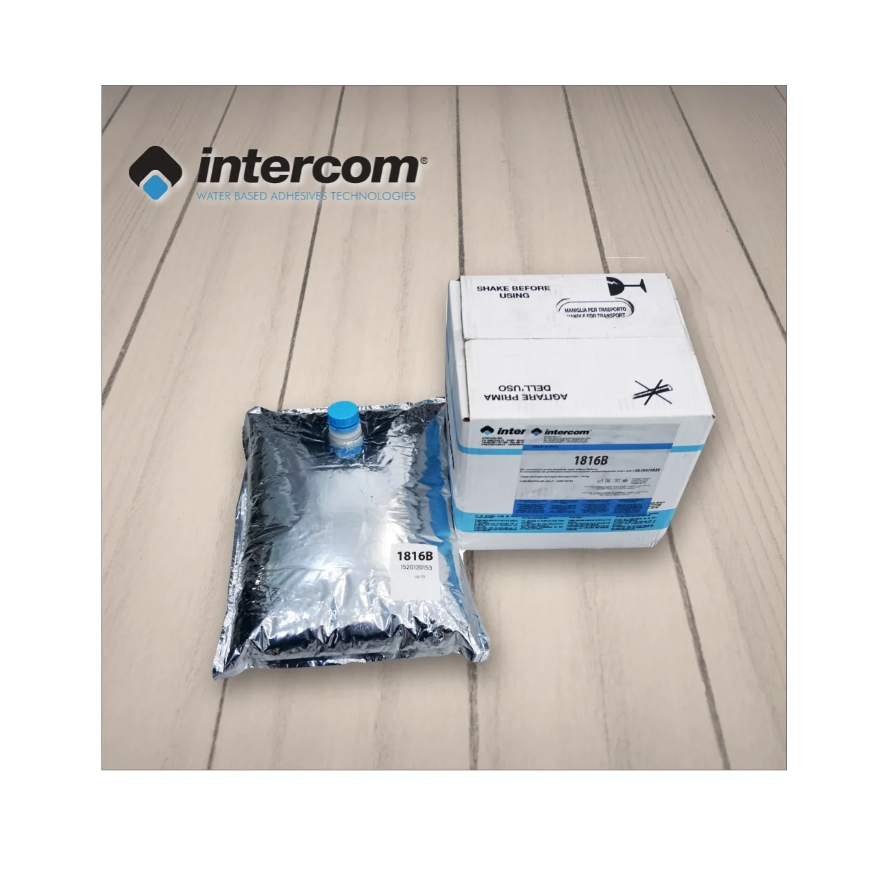 Box Packaging NEOPRENE Main Raw Material Italy Factory Liquid Appearance Ecostick 9015ST Origin From Italy