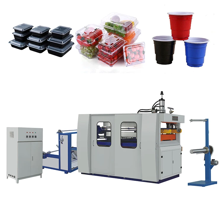 
Full Automatic Plastic Cup Thermoforming machine For Big Cup BC-660 