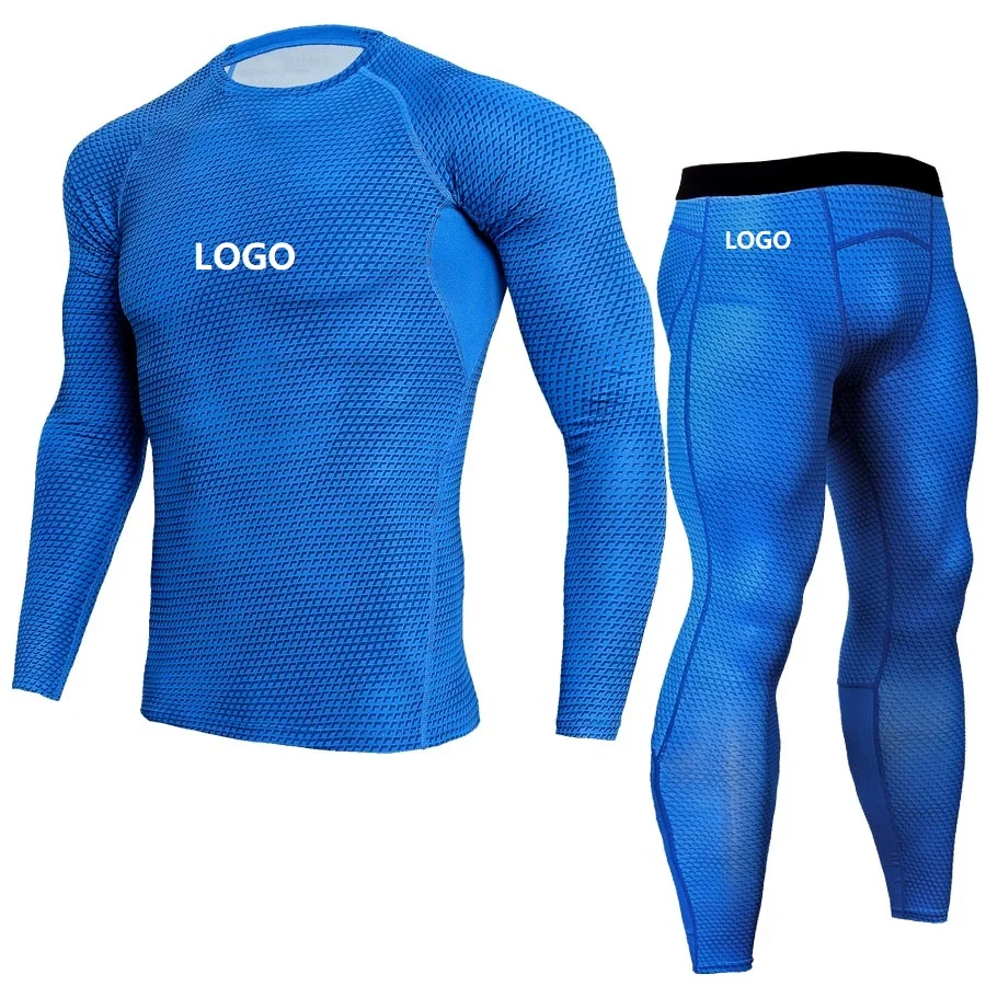 Vedo Compression Shirt Dropshipping Wholesale Custom Logo Polyester Fitness Gym Leggings Compression Set