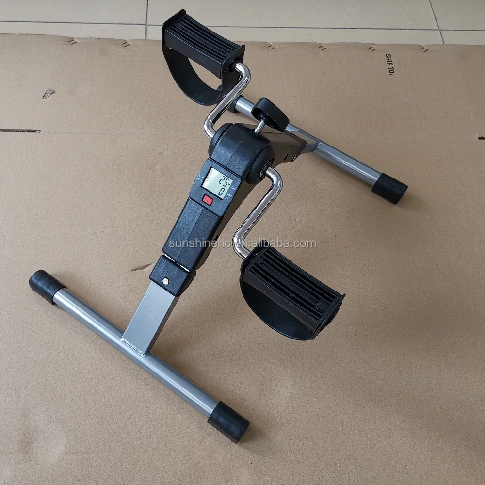 Daily Living Aid Foldable Mini Foot Pedal Exerciser Bike For Elderly DL104
