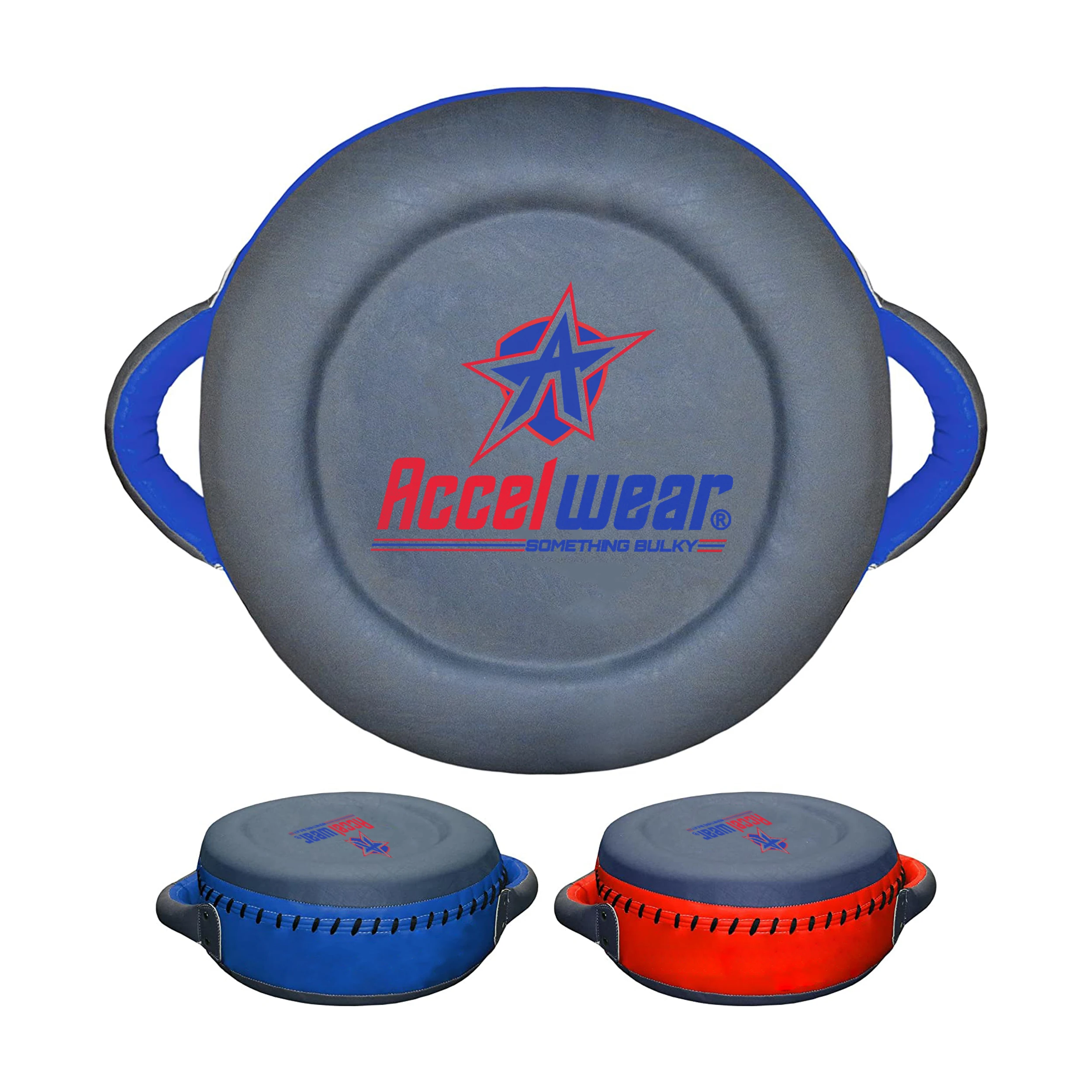 High Quality Synthetic Leather Boxing Big Round Kick Pads custom logo Boxing Training punching Kick pad