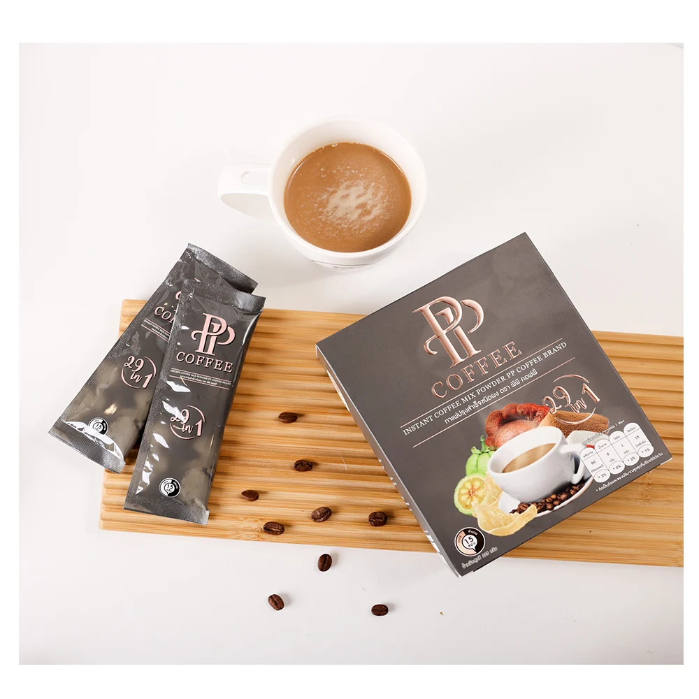 Premium Quality PP Coffee 29 in 1 Healthy Instant Premium Quality Daily Drinking with Low Calories  for 100% Export
