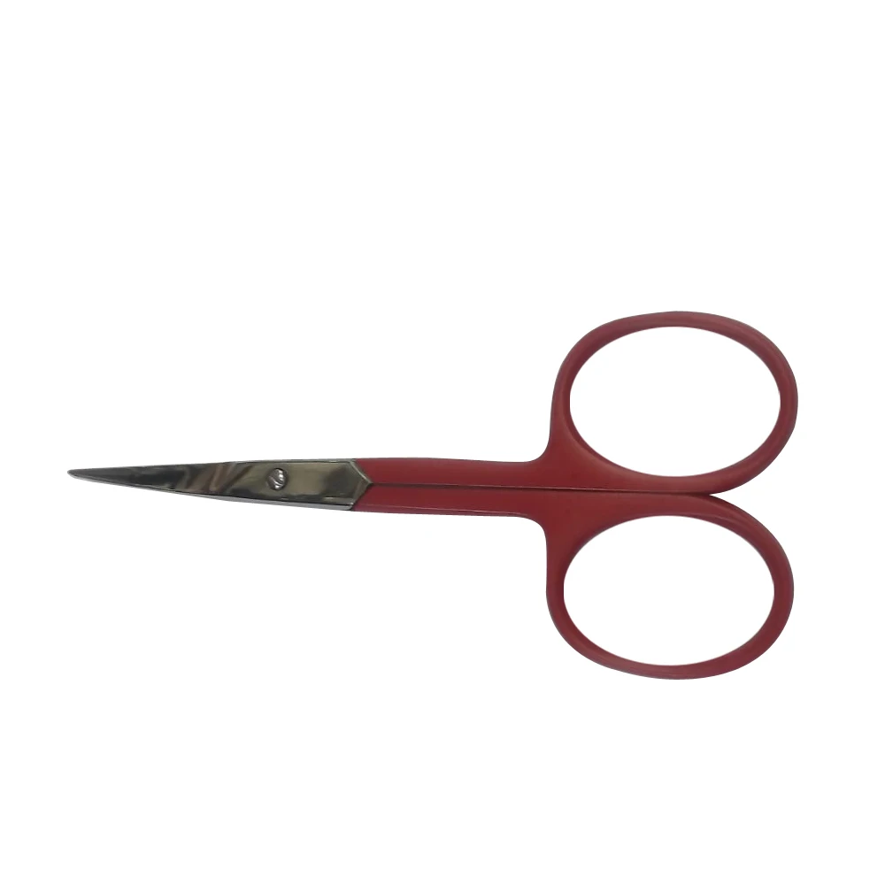 Beard Mustache Hair Dressing Scissors German Hair Cutting Stainless Steel Professional 420C Laser Bag Leather White Western Box