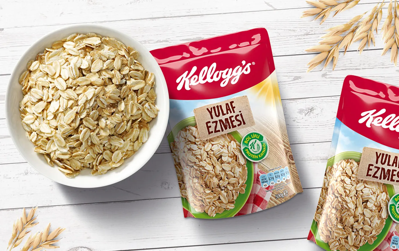 
HIGH QUALITY KELLOGS OAT MEAL 