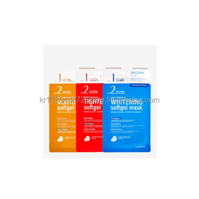 OEM Private Label Soft Microfiber Non Woven Fabric Mask 2-Step Mask Skincare Based on K-Beauty Made in Korea
