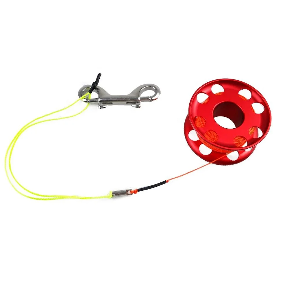 Finger Spool Reel 30M  Line Diving Reel Diving Equipment
