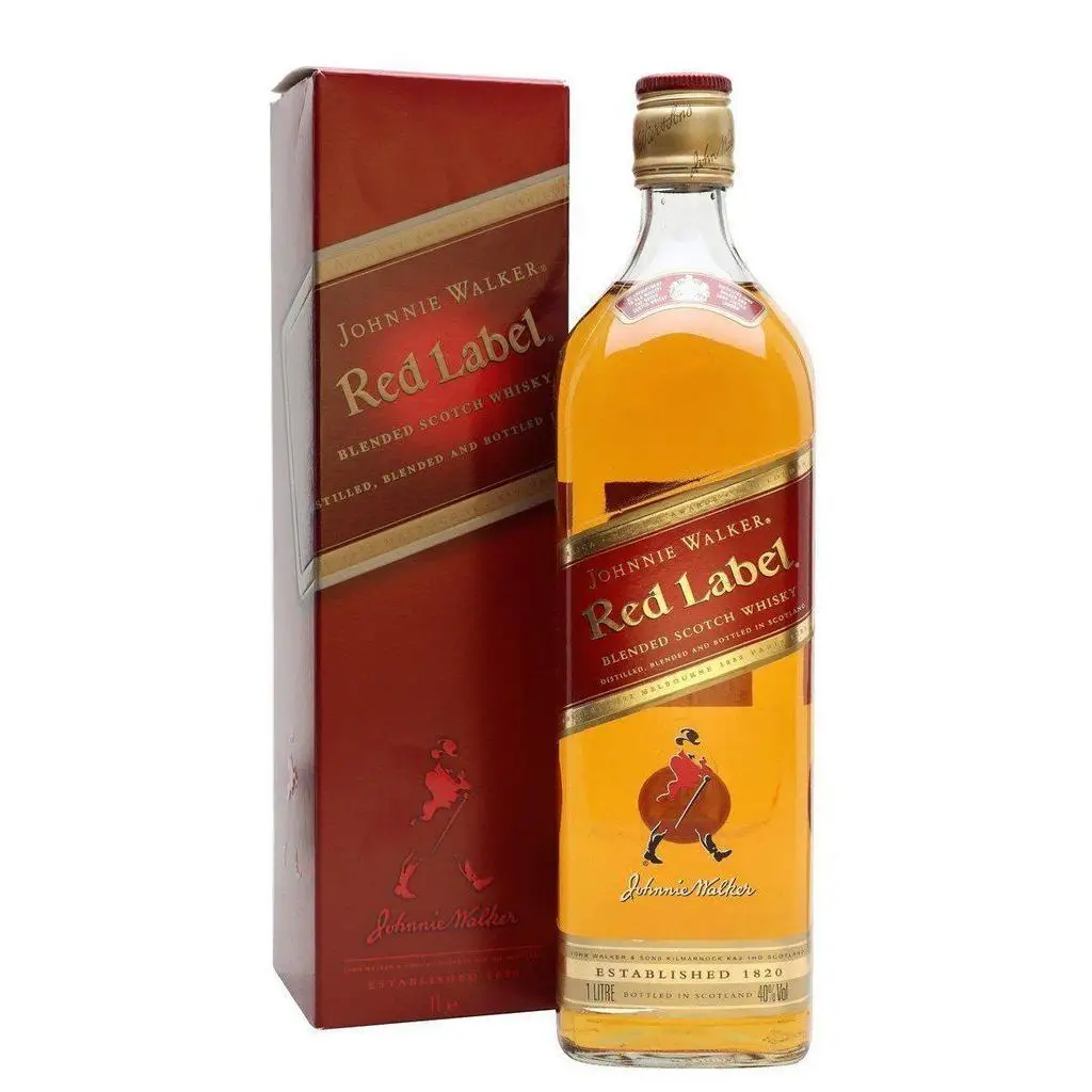  Виски Johnnie Walker с красной этикеткой