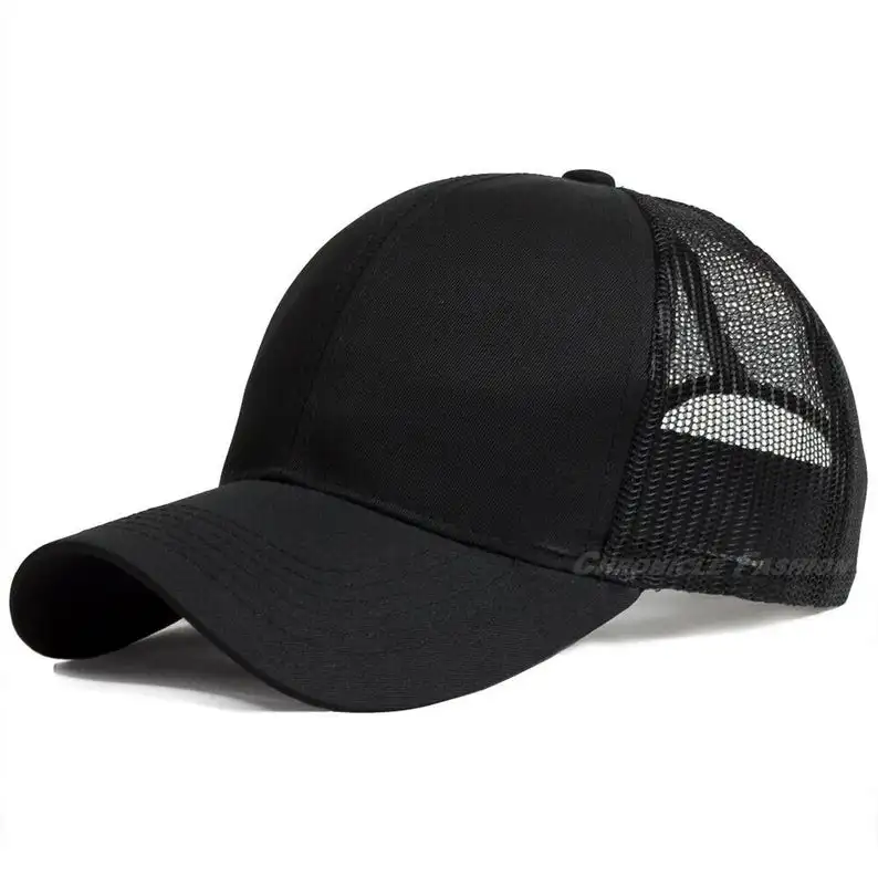 Solid Plain Multiple Colors 6 Panels Trucker Hats Gorras, Custom Logo Branded Business On Blank Sports Caps, OEM Sport Caps Hats