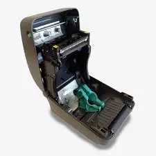 Термопринтер для этикеток Zebra GK420t с блоком питания и