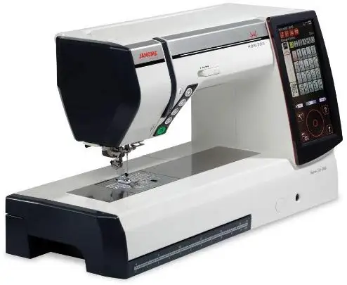 
GA QUALITY Original Janome Horizon Memory Craft 12000 Embroidery and Sewing Machine 