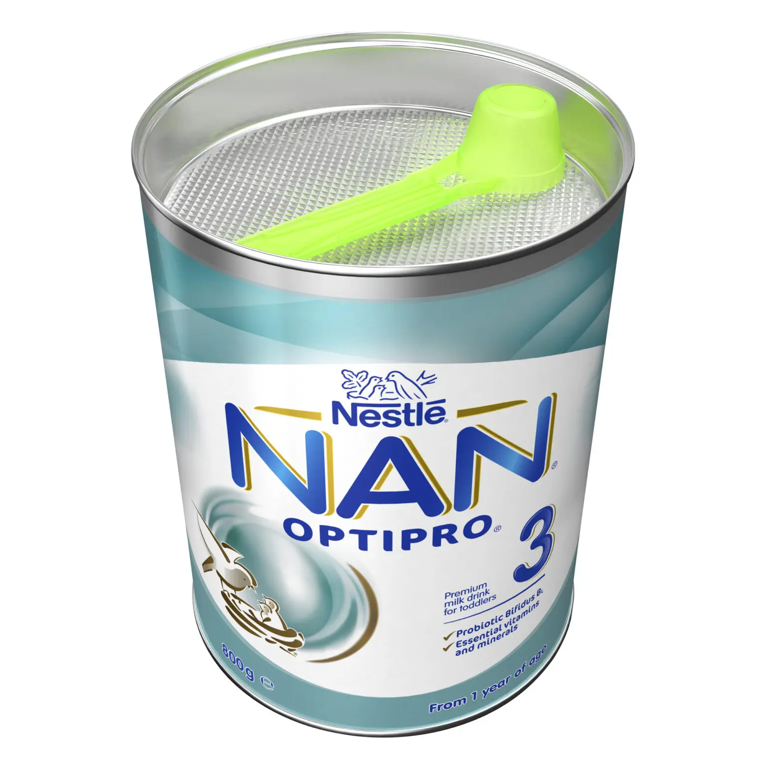 Высококачественный детский молочный порошок NAN OPTIPRO Stage 2 800 г