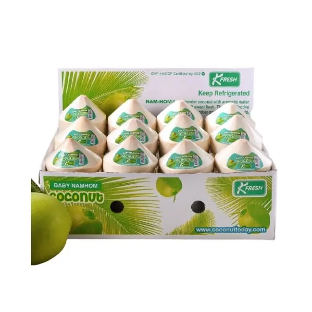 K Fresh Тайский кокосовый бриллиант 12 штук в коробке