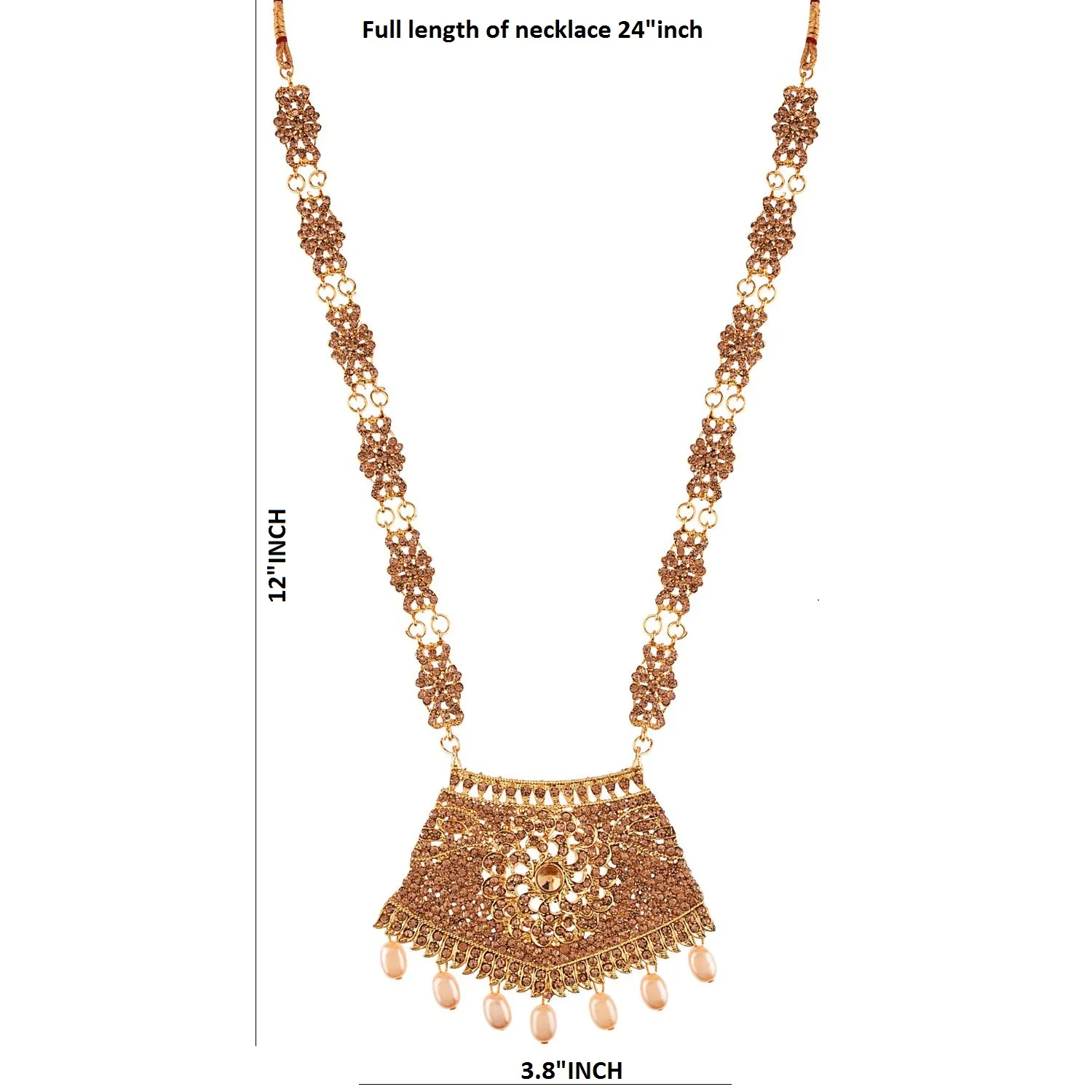 Indian Bollywood Bridal Wedding Rhinestone Necklace Earring Maang Tikka Head Chain Nose Ring Bracelet Jewelry Set