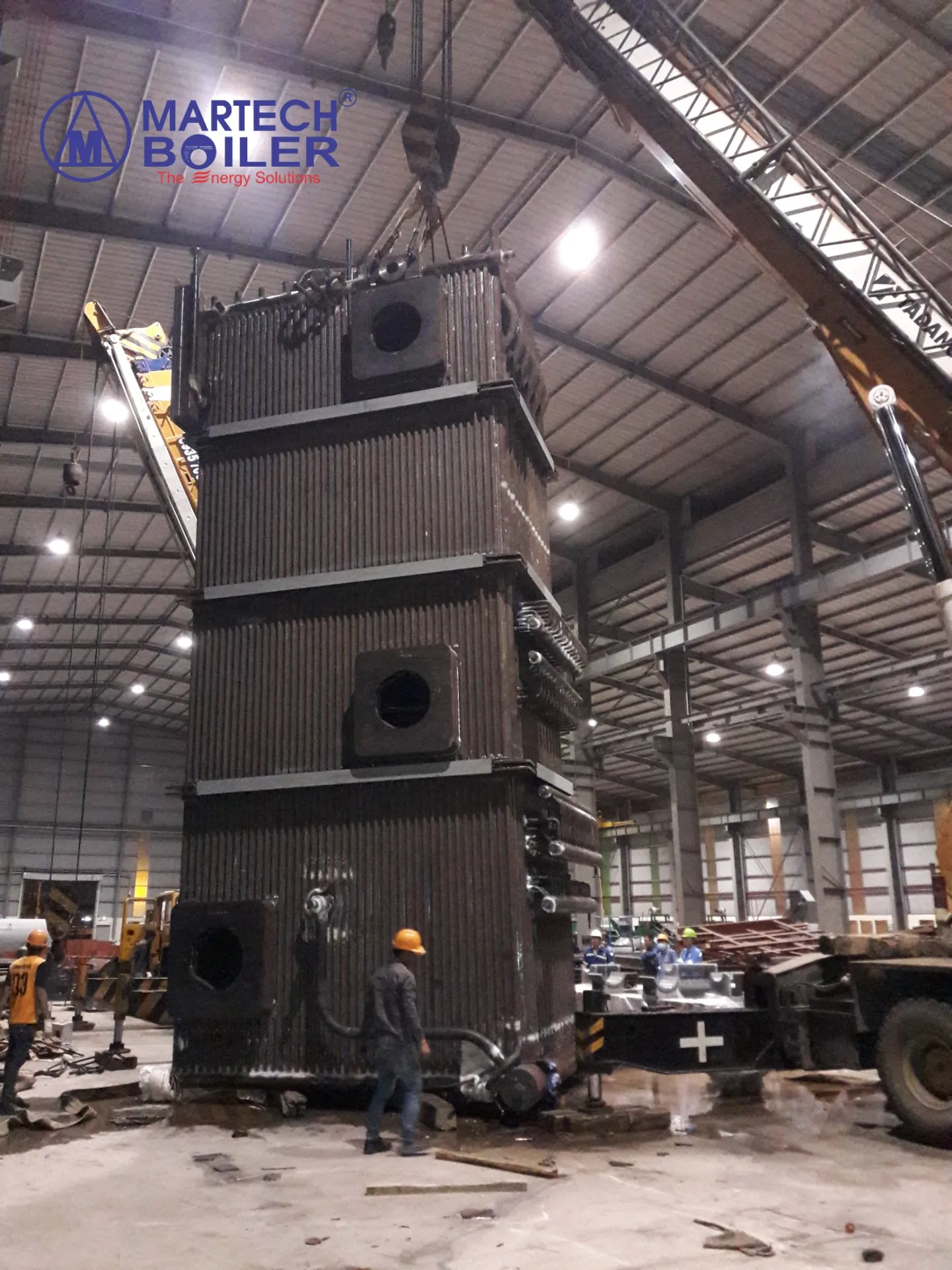 
Martech Boiler Vietnam ( ASME, EN, JIS ) HRSG System 