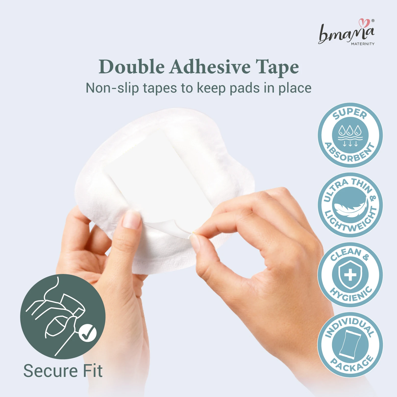 Bulk Buy Disposable Nursing BreastPad Protect The Sensitive Nipples and Breast 30pcs per box Ultra Thin Individually Packed Pad