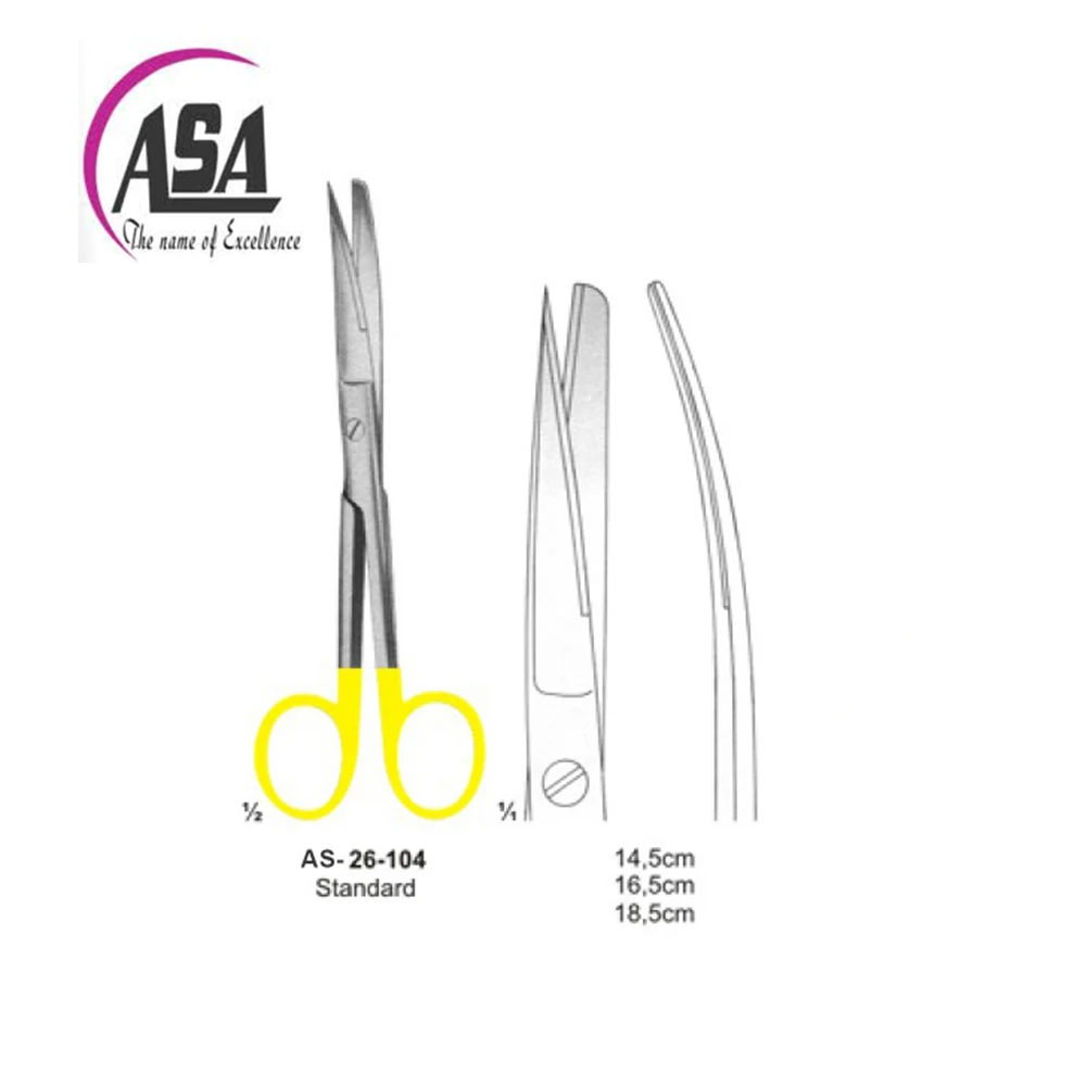 Straight mayo lexer scissor 16cm size stainless steel mayo lexer scissor surgical instruments high quality