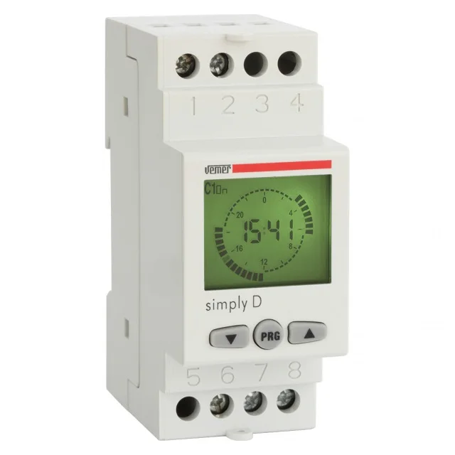 HOME TIME MANAGEMENT DIN-RAIL SWITCHES/SIMPLY D VE512000 DIGITAL TIME SWITCHES