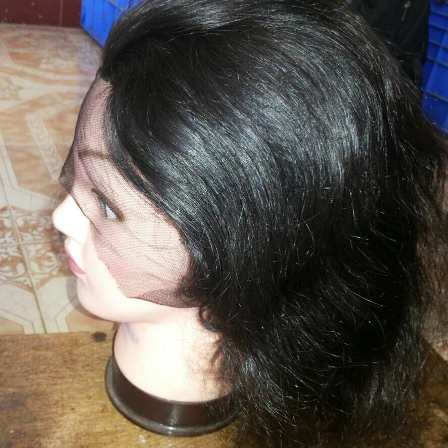 150 180 плотность HD Full Lace человеческие волосы парики для черных женщин оптовая продажа бразильские натуральные кружевной передний парик с детскими волосами