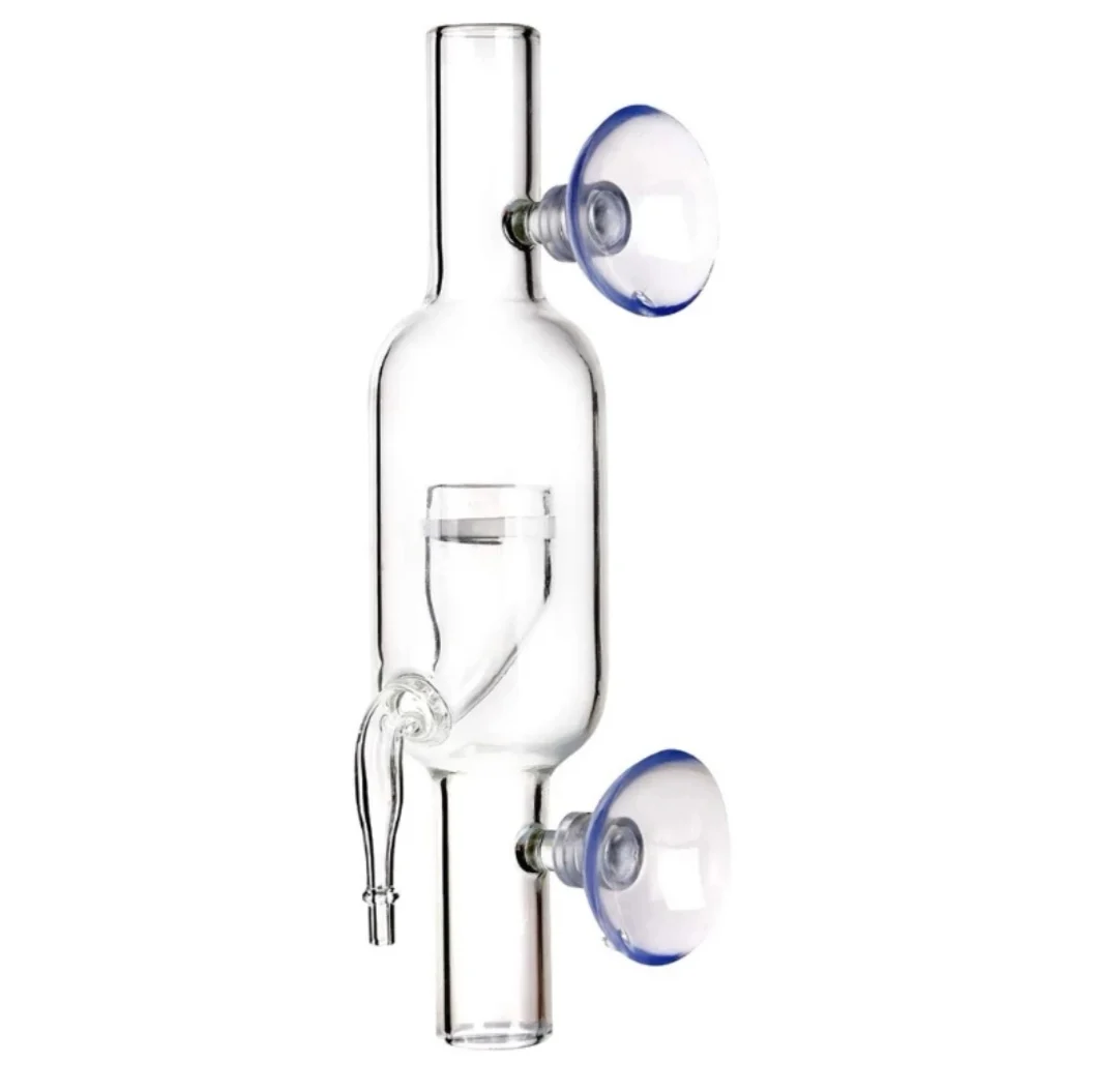Aquatics Inline Diffuser 12/16 16/22 Glass CO2 Atomizer Bubble Diffuser Reactor Injector for Planted Aquariums Fish Tanks