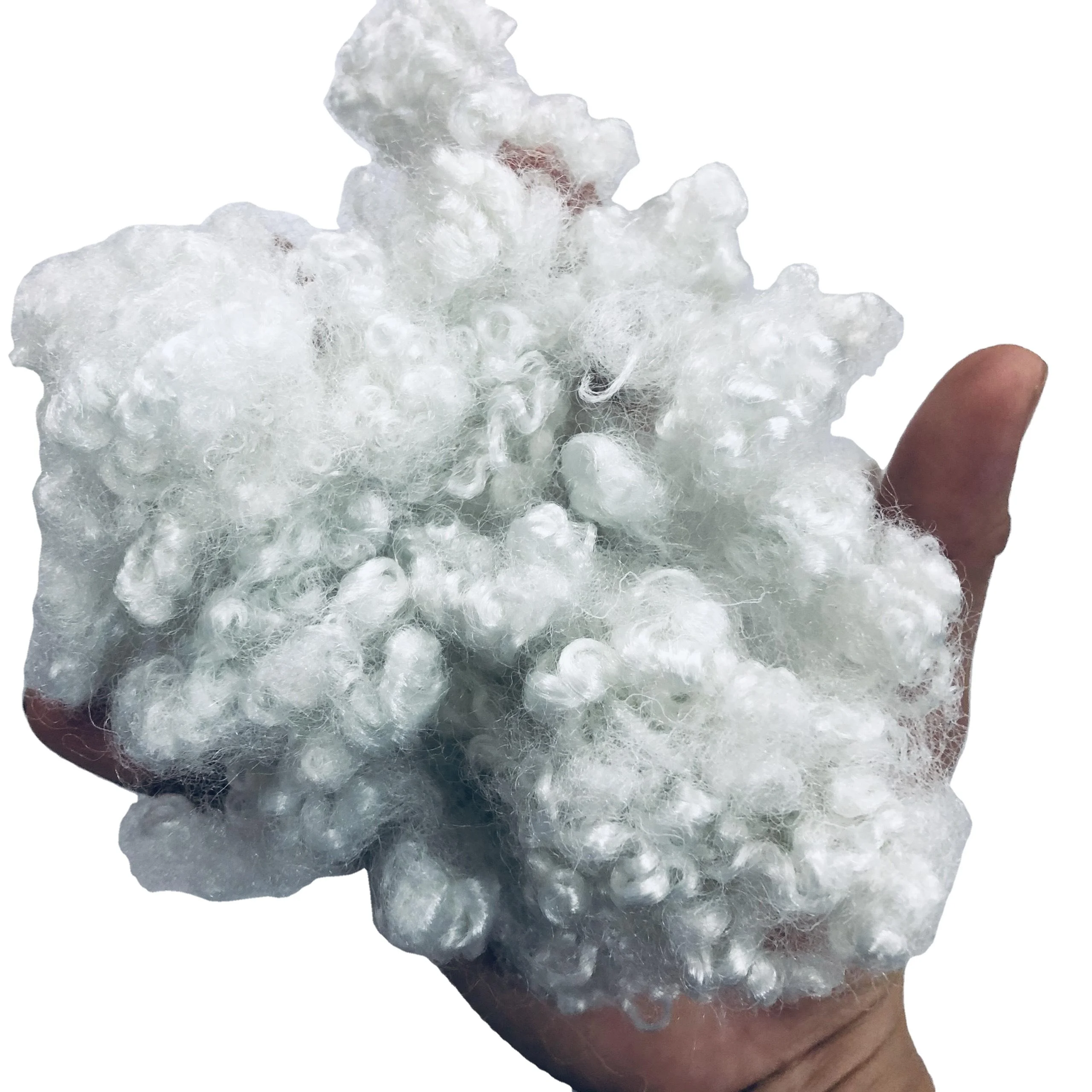 HCS 7D 15D Hollow Silicon Fiber Recycled Polyester Fibers Factory Price   - Ms.Sophie -  Whatsapp: +84379007507