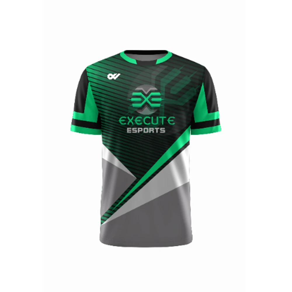 High Quality sublimation printed Free design Esports gaming jersey/shirts with Low Moq