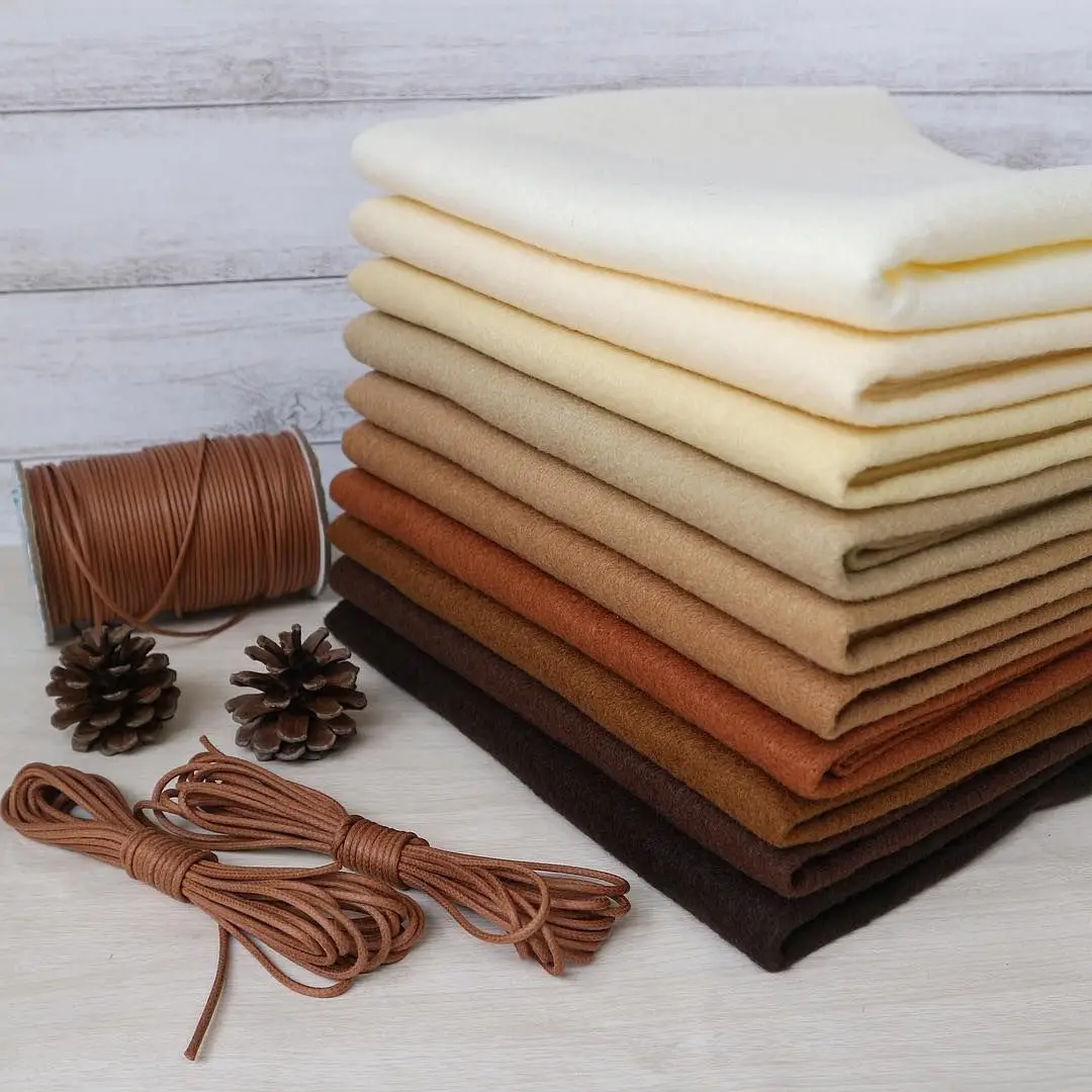 
Lowest Price High Quality Felt Fabric Roll Pieces Industrial Felt Polyester Non Woven Colorful Felt 