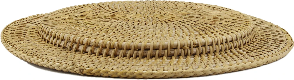 Straw Rattan Placemats D33cm