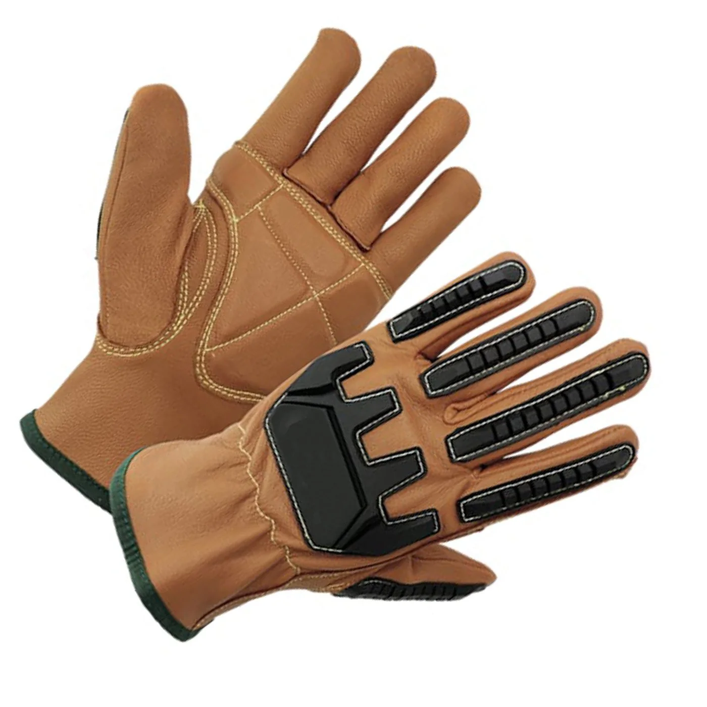 
 Ударопрочные перчатки, перчатки с защитой от порезов/рабочие перчатки, ударопрочные перчатки из ТПР из козьей кожи/ударопрочные перчатки из козьей кожи  