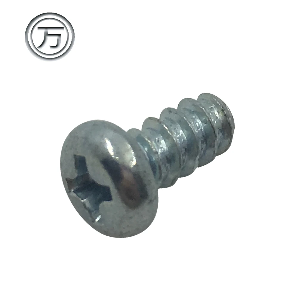 ISO low carbon steel customized pan head screw