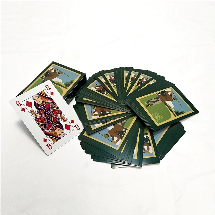 
New product custom poker cards chip set playing card 