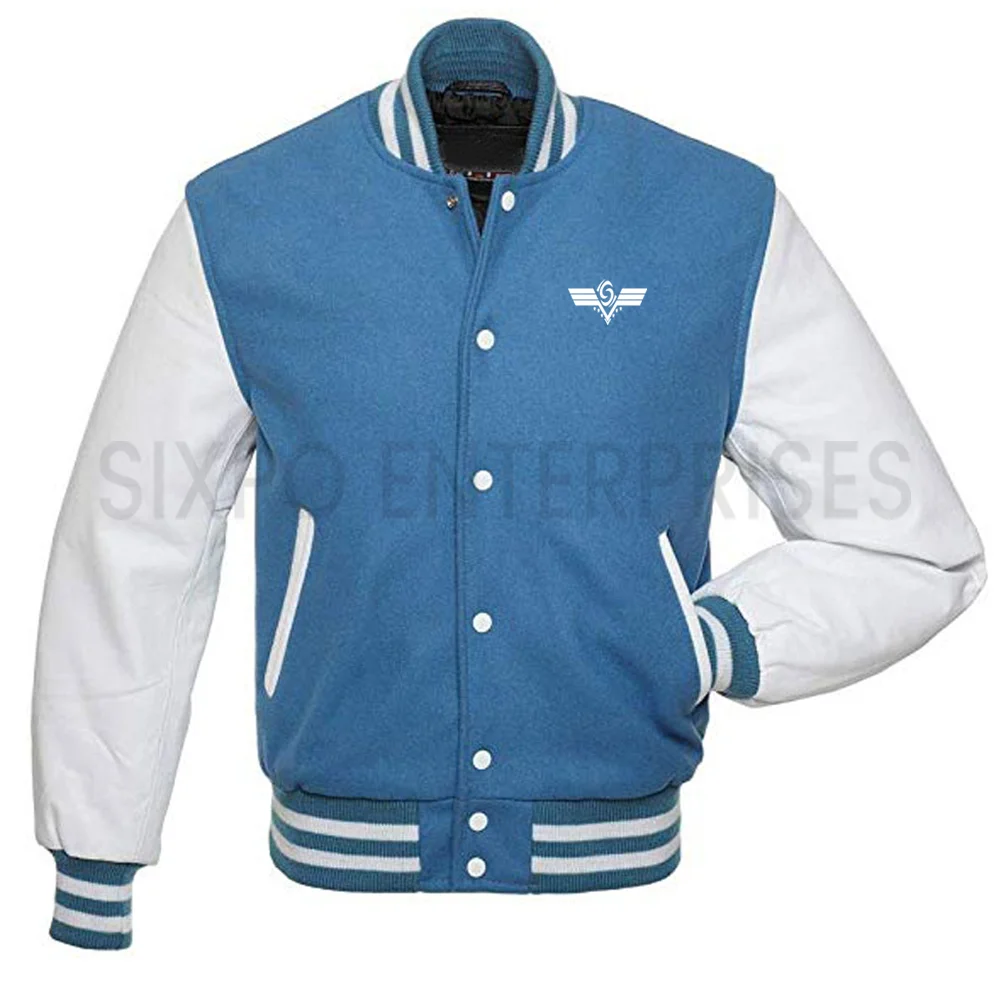 Different Color Men Varsity Jacket Custom Light Weight Comfortable Varsity Jacket 2020 Wholesale Price Varsity Jacket