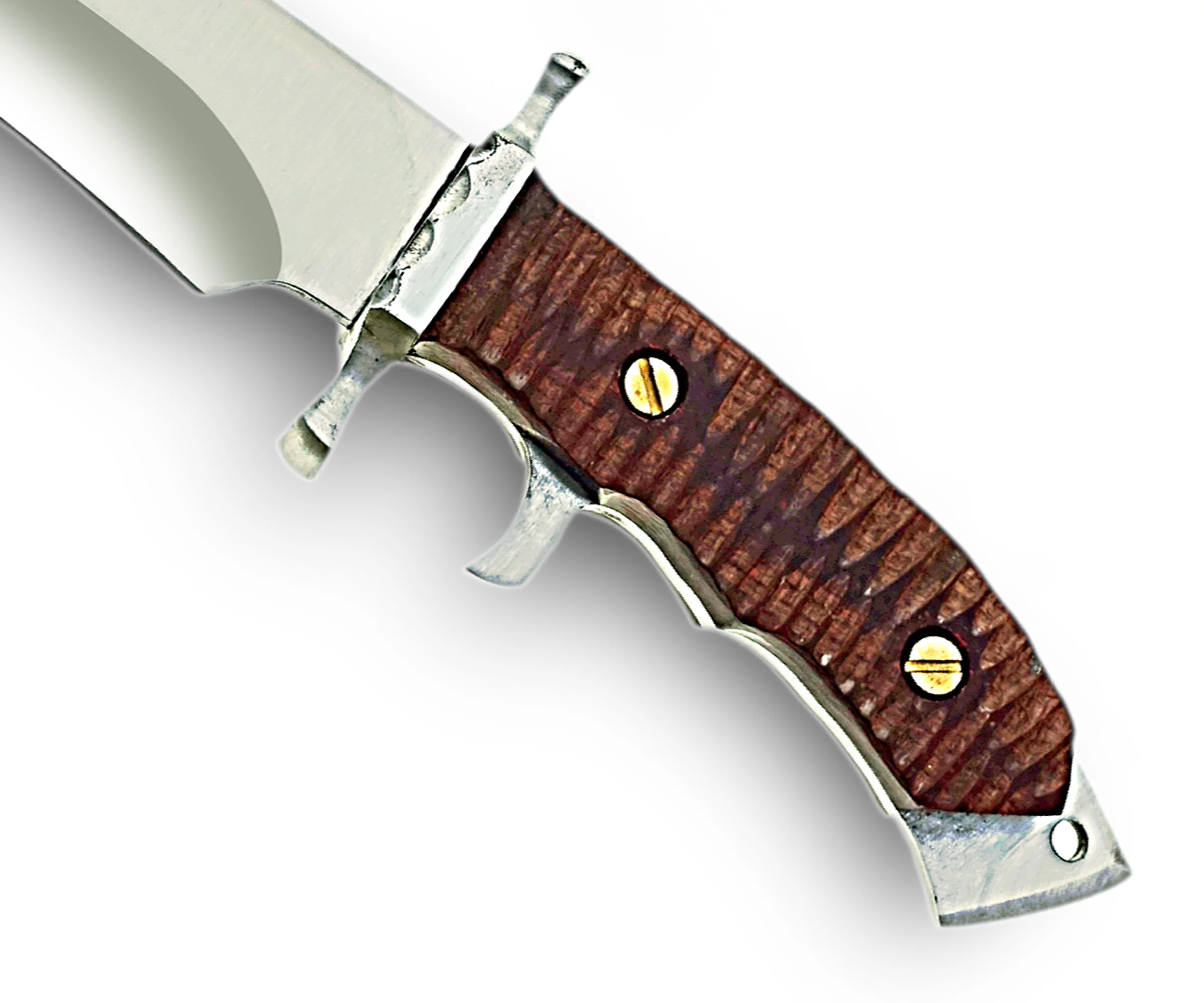 Handmade Damascus Steel Hunting Knife Skinner Knife Every Day Carry Fixed Blade Knife With Leather Sheath