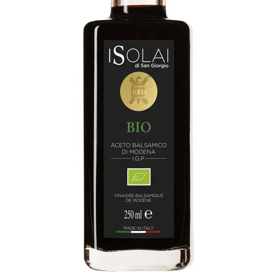 
250 ml Organic Balsamic Vinegar of Modena IGP GVERDI selection 