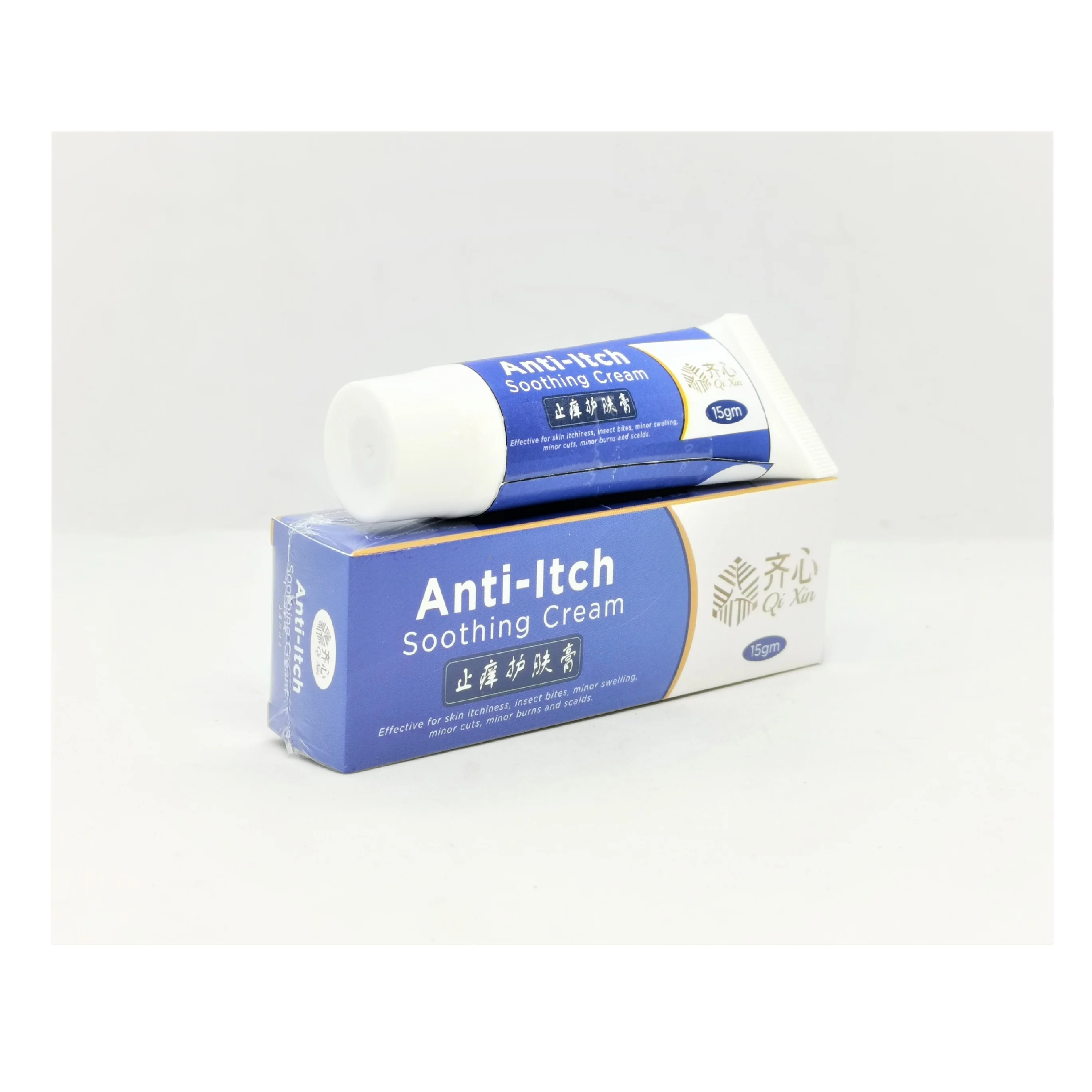 Anti-Itch Minor Cuts 15gm Qi Xin Insect Bites Minor Swelling Minor Burns Soothing Itching Cream From Singapore