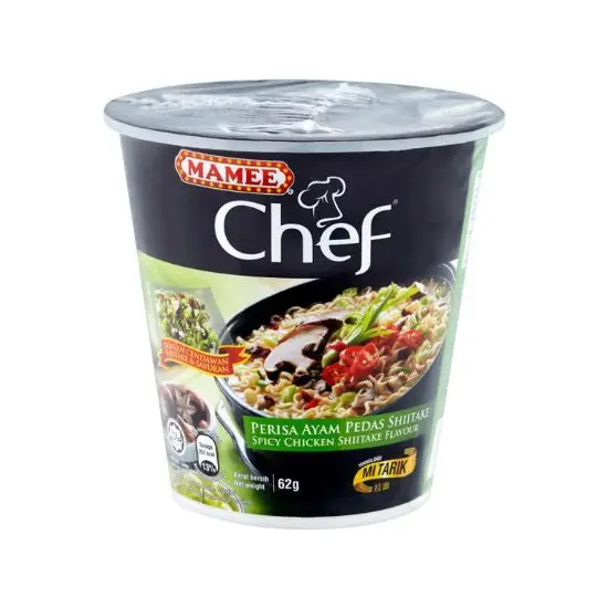 HALAL MAMEE CHEF [CUP] 62G Лапша для приготовления цыплят и шишаке 1X24