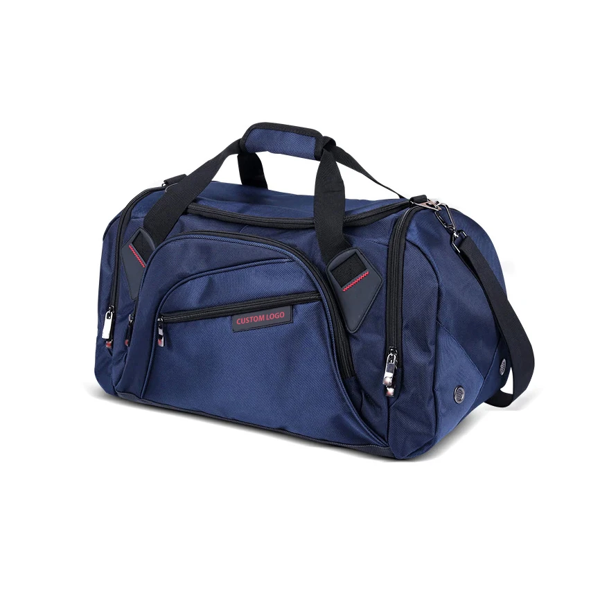 Duffle Bag Two-Toned Sports Gym Travel Bag in Royal Blue custom design sports bag At reasonable price