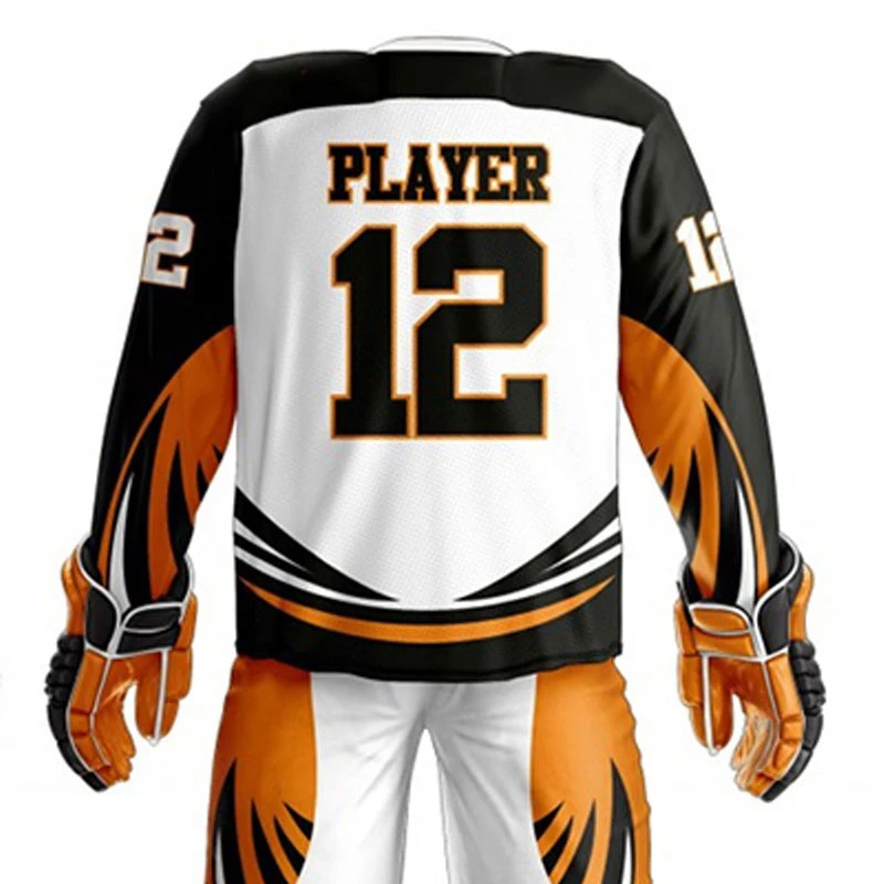 Сублимационная форма для хоккея с шайбой от производителя удобная и дышащая