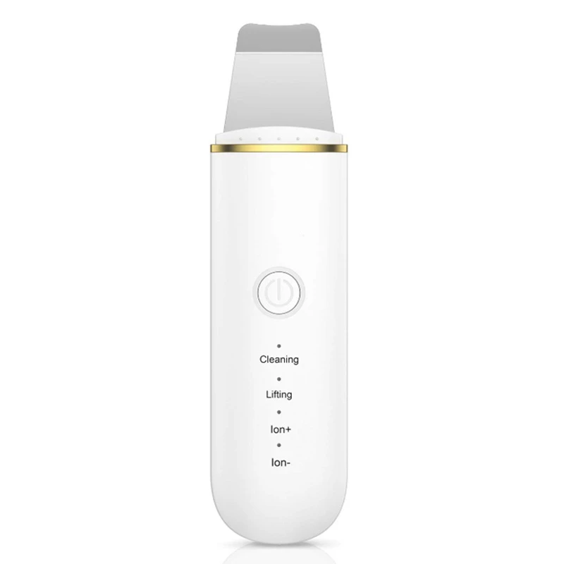 Professional portable sonic spatula face ionic peeling beauty machine facial ultrasonic skin scrubber Device