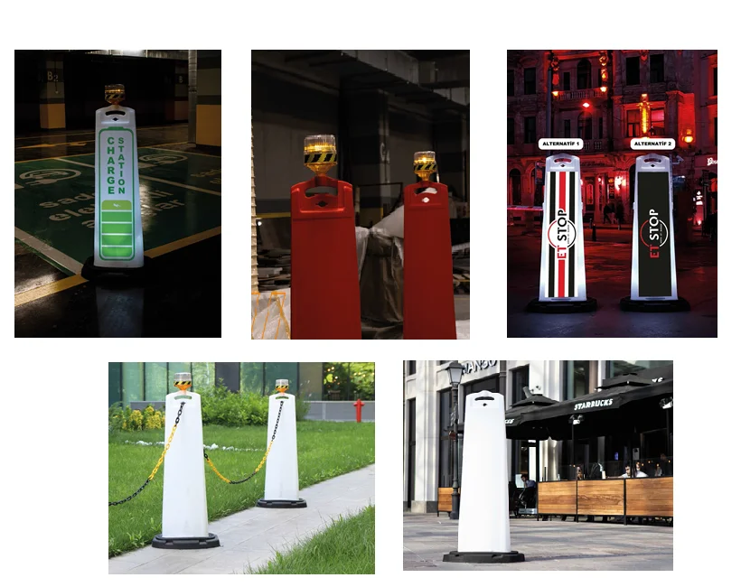 Solar Powered Lighting System , Special Color, PVC&PPC Bollard