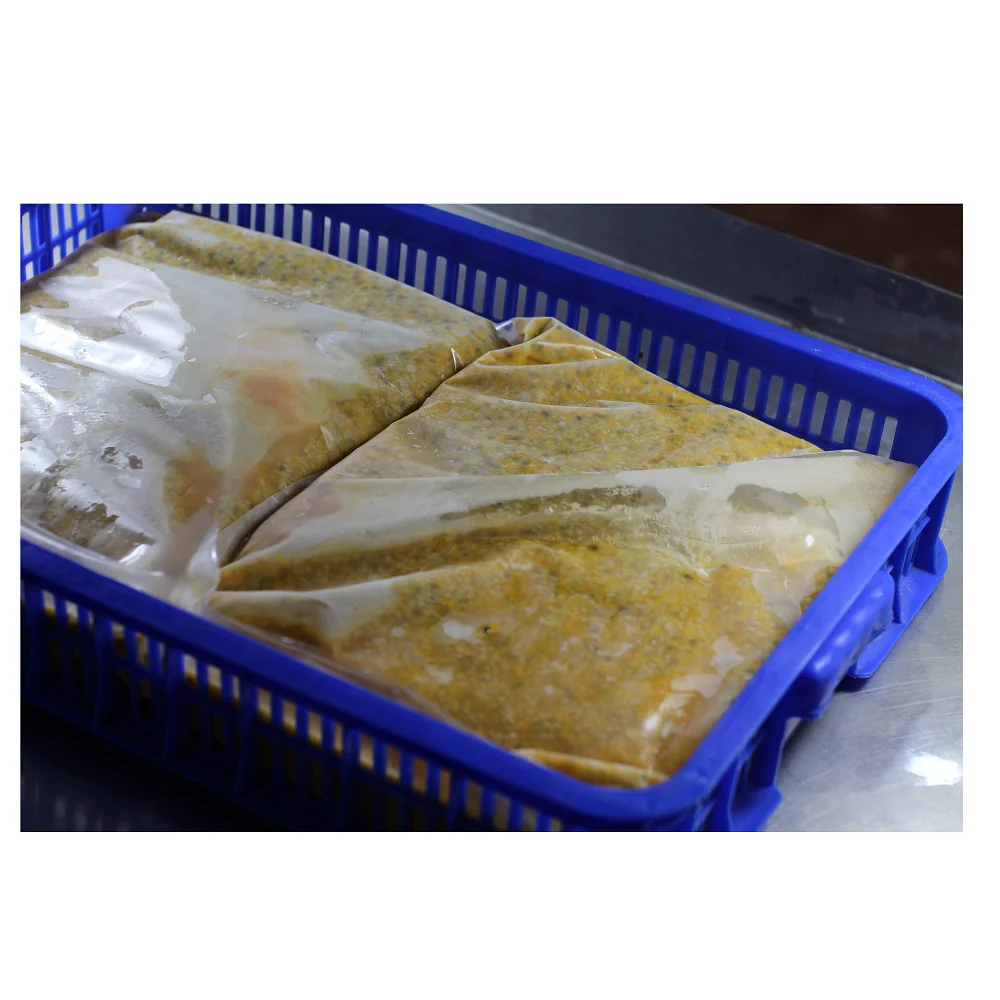 Замораживающий процесс IQF целая форма сладкий вкус натуральный цвет замороженные фрукты 12 месяцев срока годности целлюлоза страстных фруктов из