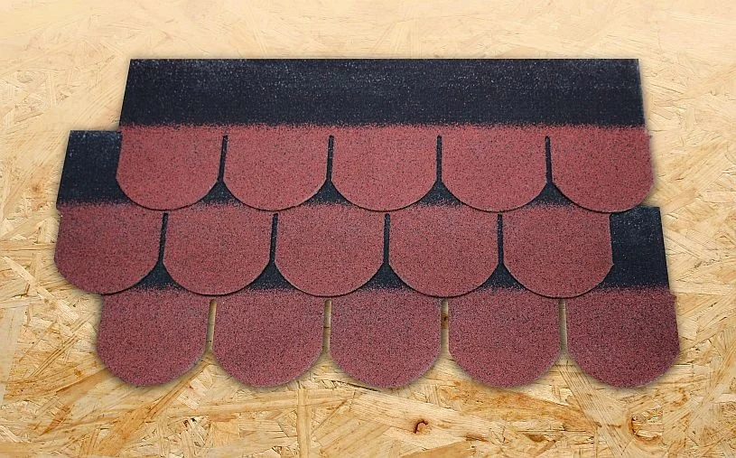Sim Shingles - Classic - Affordable New Design Roofing Shingle - New DeVilla Roof Tiles Light Steel House Sale Plain Ceramic