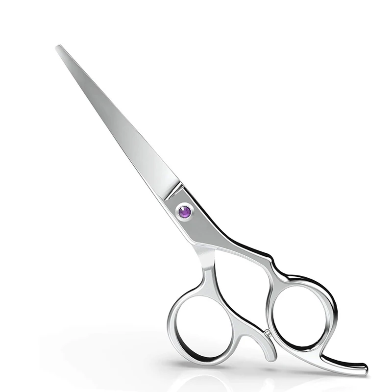 Cutting Haircut Shears Professional Barber Hair Trimming Scissor Stainless Steel Right-handed Scissors Beauty Straight Rubber 28
