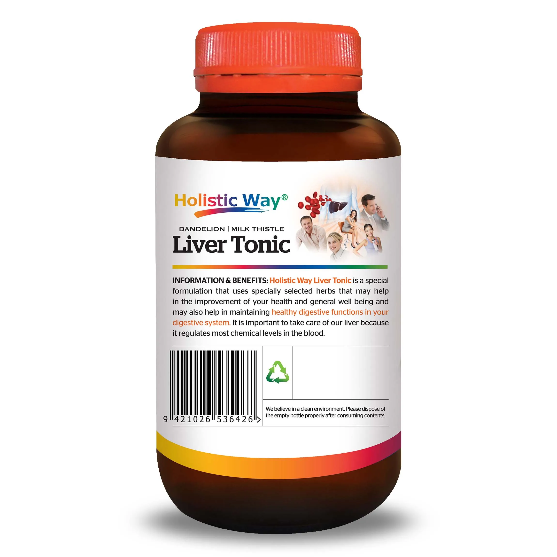 
Health Care Product Nourishing The Stomach And The Liver Holistic Way Liver Tonic With 90 Vegetarian Capsules 