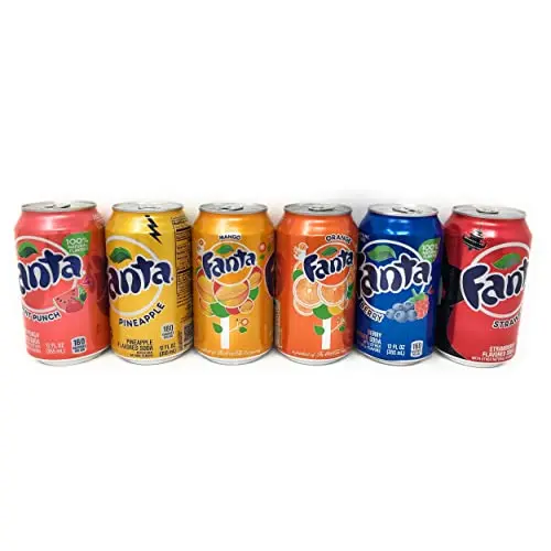 Fanta Soda American Soft Drinks 24 X 355ml
